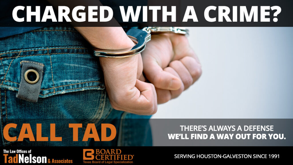 Charged with a crime? Call Tad.